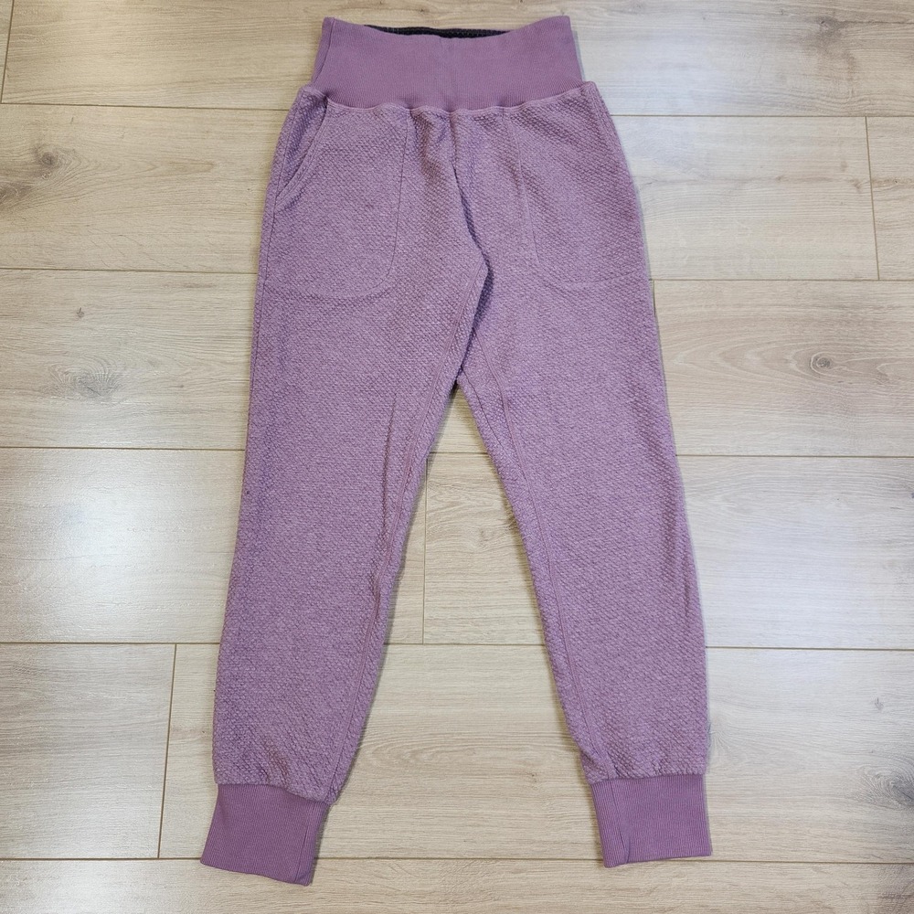 Born Primitive Jogger Pants Womens Small Purple Stretch Athletic Gym Training